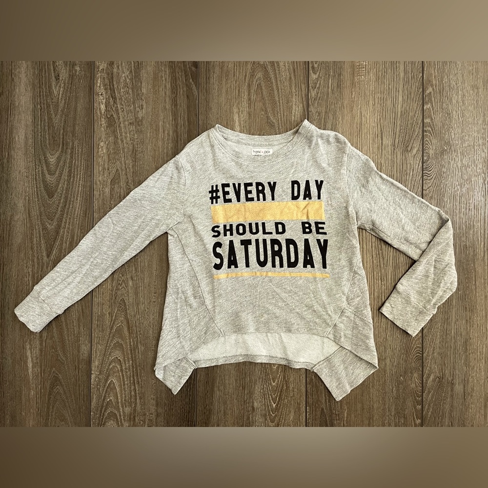 Franki & Jack Lightweight Sweatshirt- Girls Medium